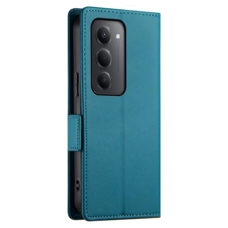 For Redmi 15 5G Global / 15 4G SEA 169.5mm Side Buckle Magnetic Frosted Leather Phone Case
