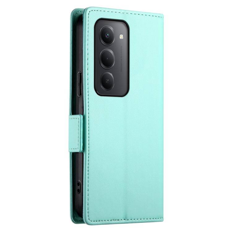 For Redmi 15 5G Global / 15 4G SEA 169.5mm Side Buckle Magnetic Frosted Leather Phone Case