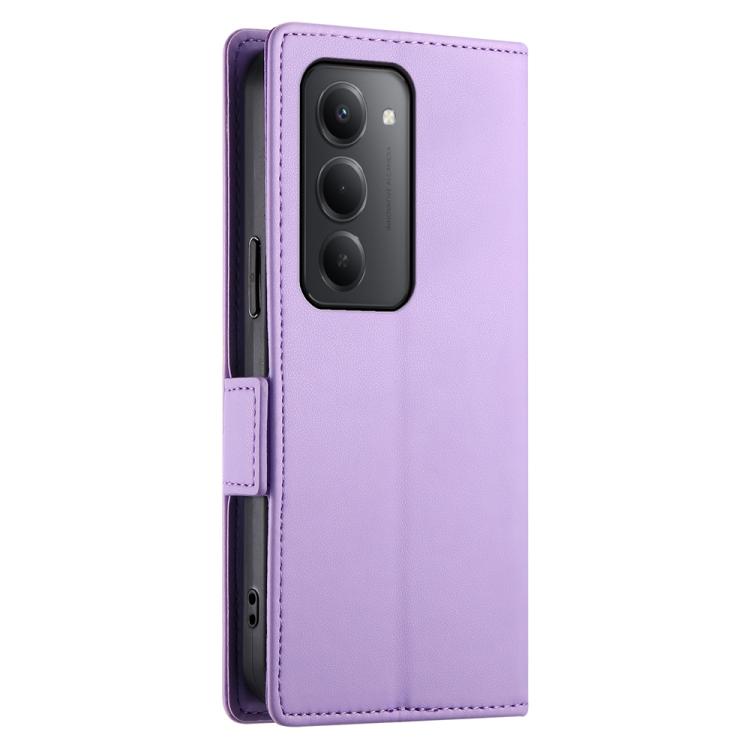 For Redmi 15 5G Global / 15 4G SEA 169.5mm Side Buckle Magnetic Frosted Leather Phone Case