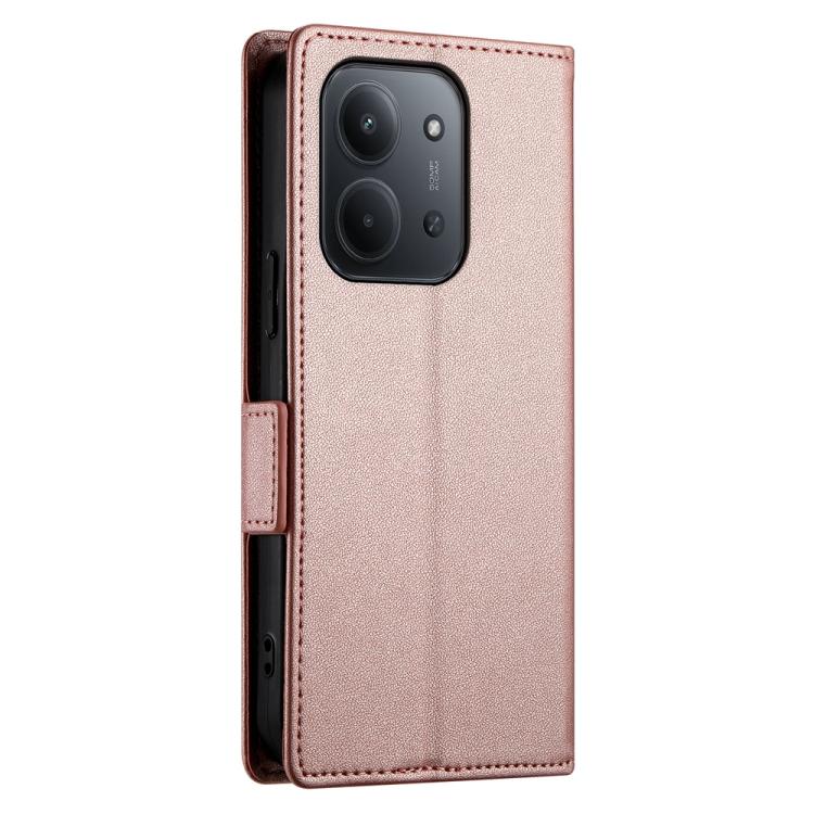 For Redmi 15C EU 173mm / Poco C85 5G Side Buckle Magnetic Frosted Leather Phone Case