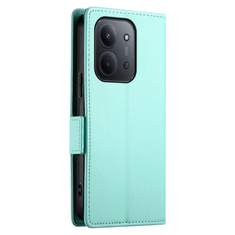 For Redmi 15C EU 173mm / Poco C85 5G Side Buckle Magnetic Frosted Leather Phone Case