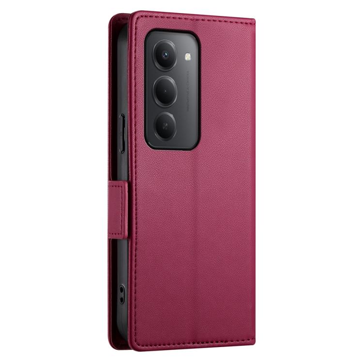 For Redmi 15 5G / 4G EU 171mm Side Buckle Magnetic Frosted Leather Phone Case