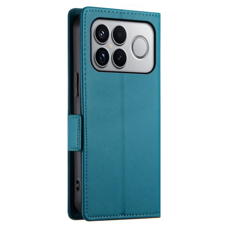 For Redmi K90 Pro Max / Poco F8 Ultra 5G Side Buckle Magnetic Frosted Leather Phone Case