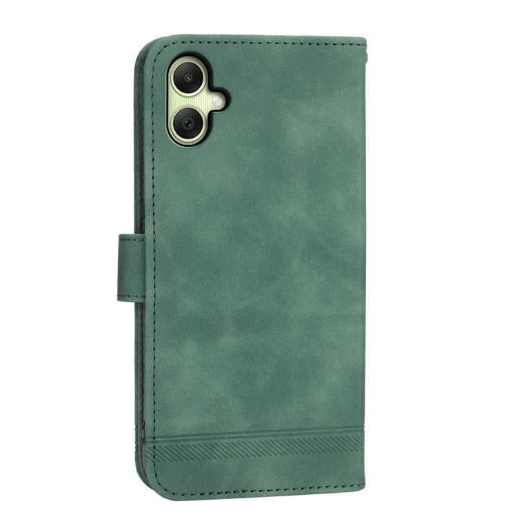For Samsung Galaxy A06 4G / 5G / A07 4G Dierfeng Dream Line TPU Hybrid PU Leather Phone Case