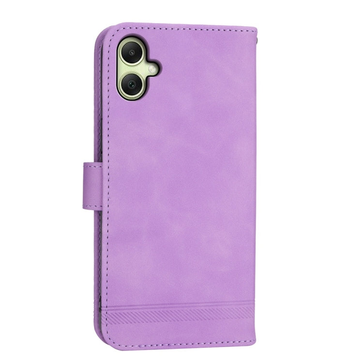 For Samsung Galaxy A06 4G / 5G / A07 4G Dierfeng Dream Line TPU Hybrid PU Leather Phone Case