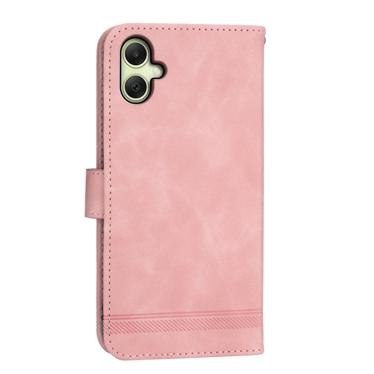 For Samsung Galaxy A06 4G / 5G / A07 4G Dierfeng Dream Line TPU Hybrid PU Leather Phone Case