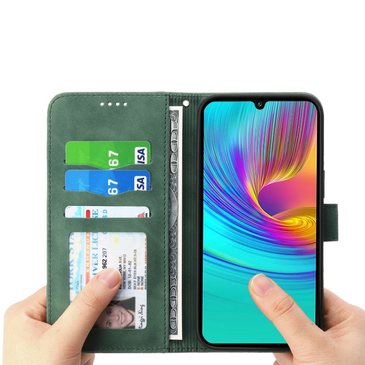For Samsung Galaxy A26 5G / A16 / A17 4G Dierfeng Dream Line TPU Hybrid PU Leather Phone Case