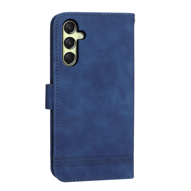 For Samsung Galaxy A26 5G / A16 / A17 4G Dierfeng Dream Line TPU Hybrid PU Leather Phone Case