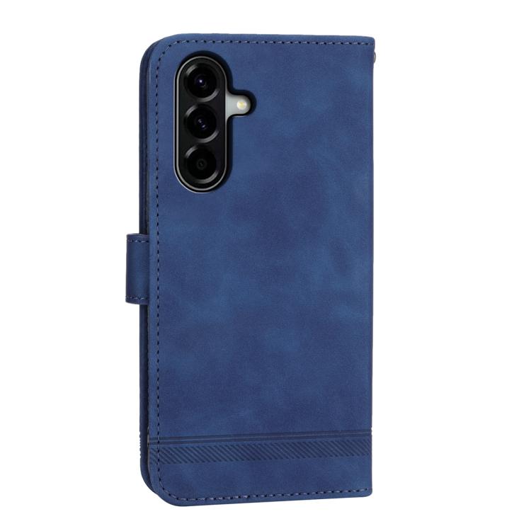 For Samsung Galaxy A57 5G Dierfeng Dream Line TPU Hybrid PU Leather Phone Case