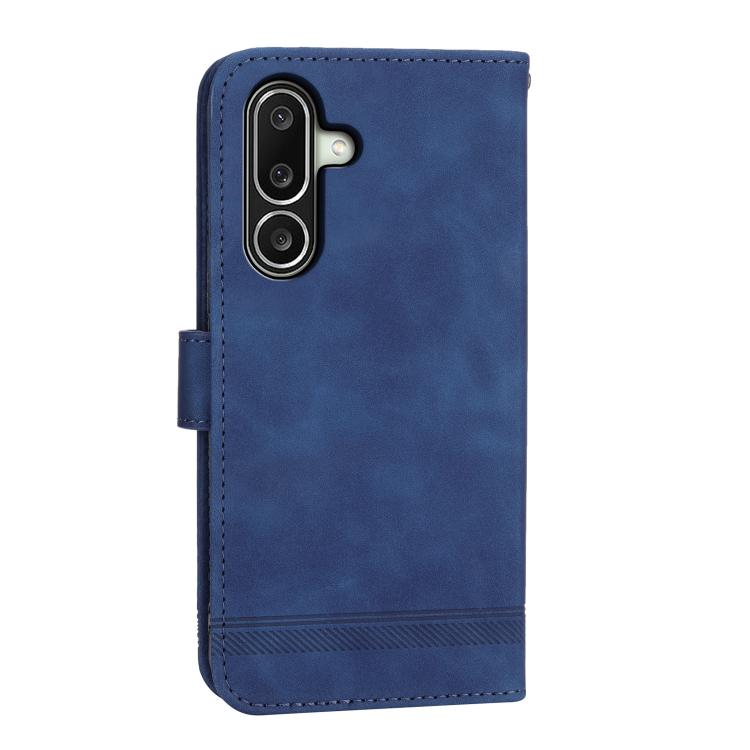 For Galaxy A27 5G Dierfeng Dream Line TPU Hybrid PU Leather Phone Case