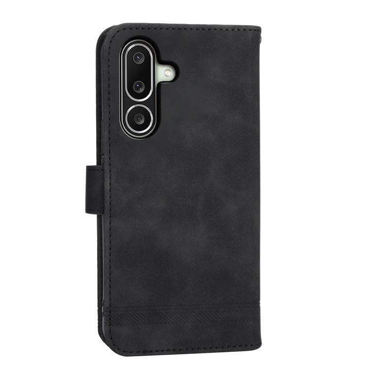 For Galaxy A27 5G Dierfeng Dream Line TPU Hybrid PU Leather Phone Case