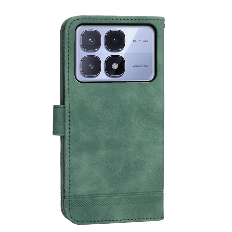 For Redmi K70 Ultra Dierfeng Dream Line TPU Hybrid PU Leather Phone Case