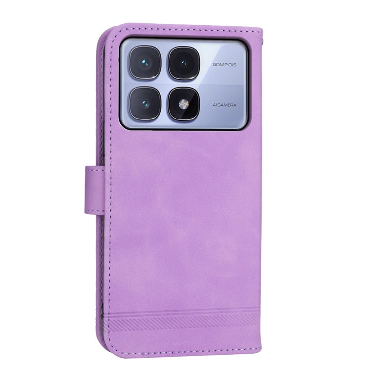 For Redmi K70 Ultra Dierfeng Dream Line TPU Hybrid PU Leather Phone Case