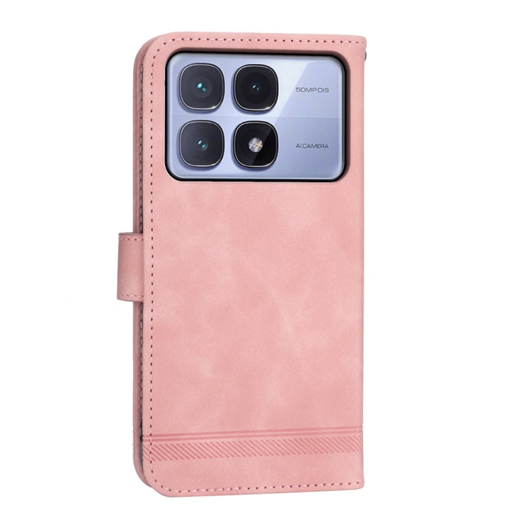 For Redmi K70 Ultra Dierfeng Dream Line TPU Hybrid PU Leather Phone Case