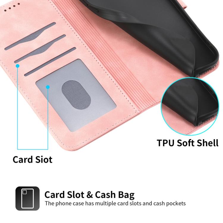 For Redmi Note 14 Pro 4G Dierfeng Dream Line TPU Hybrid PU Leather Phone Case