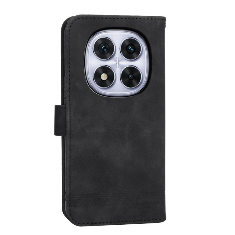 For Redmi Note 14 Pro 4G Dierfeng Dream Line TPU Hybrid PU Leather Phone Case