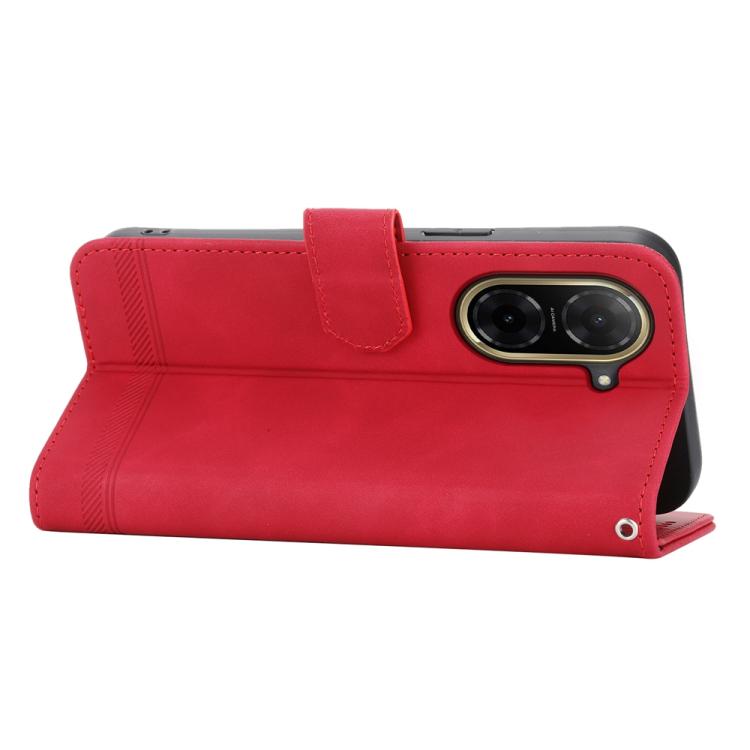 For Redmi A5 4G 171.7mm / Xiaomi Poco C71 Dierfeng Dream Line TPU Hybrid PU Leather Phone Case