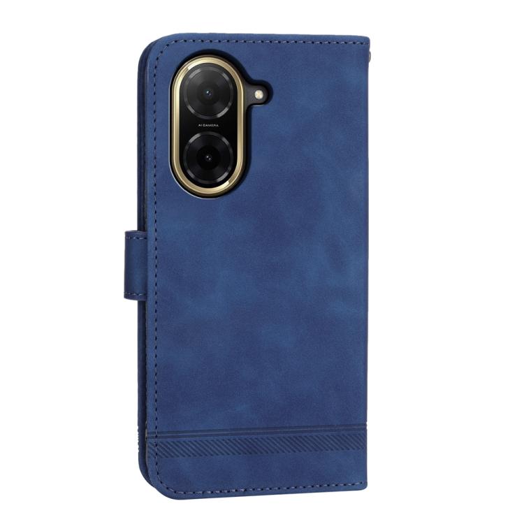 For Redmi A5 4G 171.7mm / Xiaomi Poco C71 Dierfeng Dream Line TPU Hybrid PU Leather Phone Case