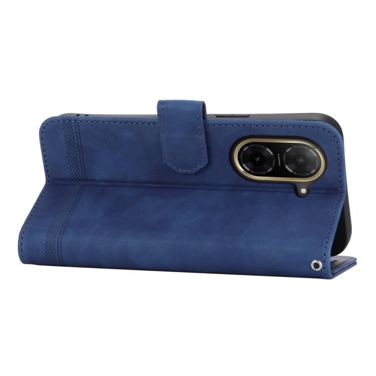 For Redmi A5 4G 171.7mm / Xiaomi Poco C71 Dierfeng Dream Line TPU Hybrid PU Leather Phone Case