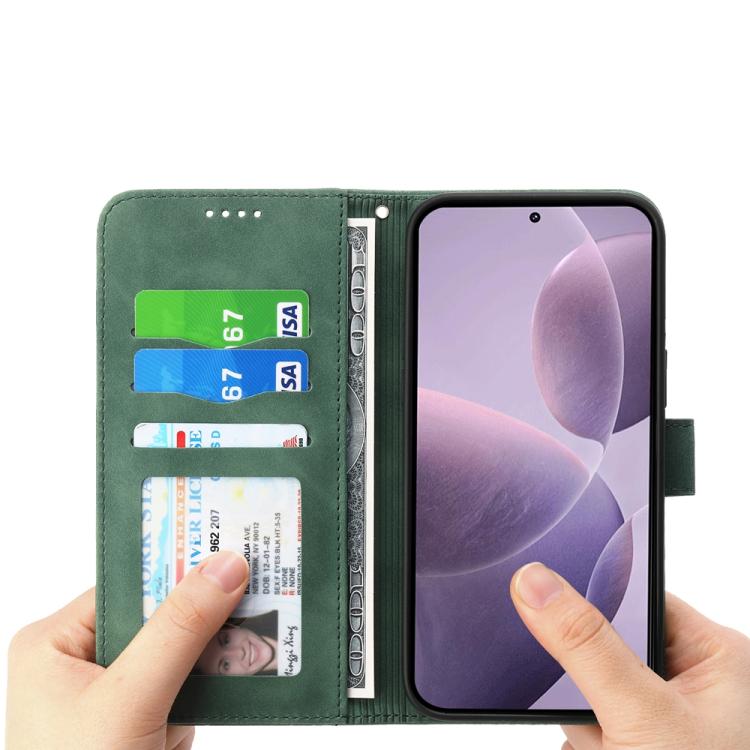 For Redmi K80 / K80 Pro Dierfeng Dream Line TPU Hybrid PU Leather Phone Case