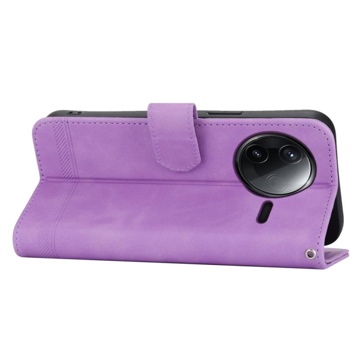 For Redmi K80 / K80 Pro Dierfeng Dream Line TPU Hybrid PU Leather Phone Case