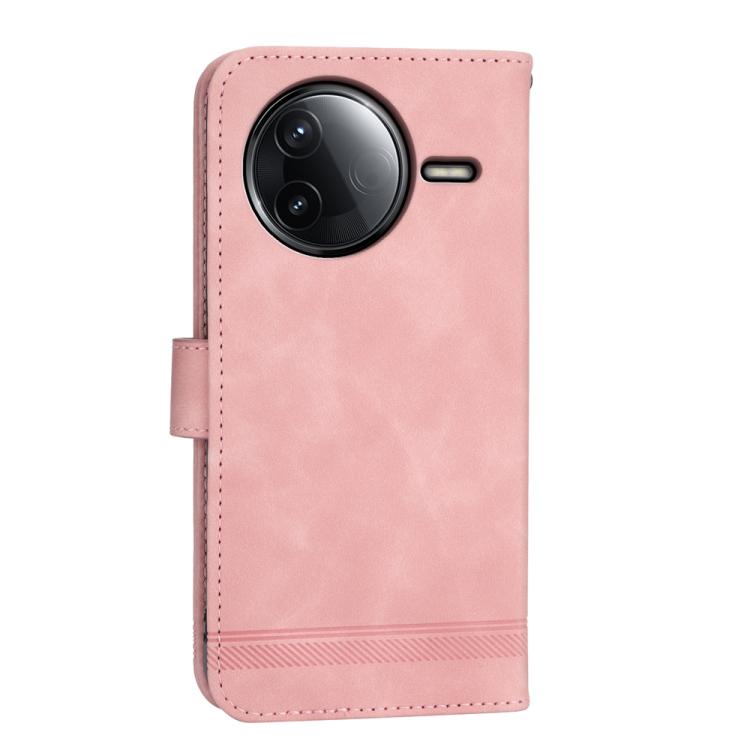 For Redmi K80 / K80 Pro Dierfeng Dream Line TPU Hybrid PU Leather Phone Case