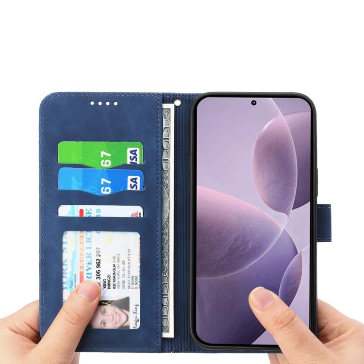 For Redmi K80 / K80 Pro Dierfeng Dream Line TPU Hybrid PU Leather Phone Case