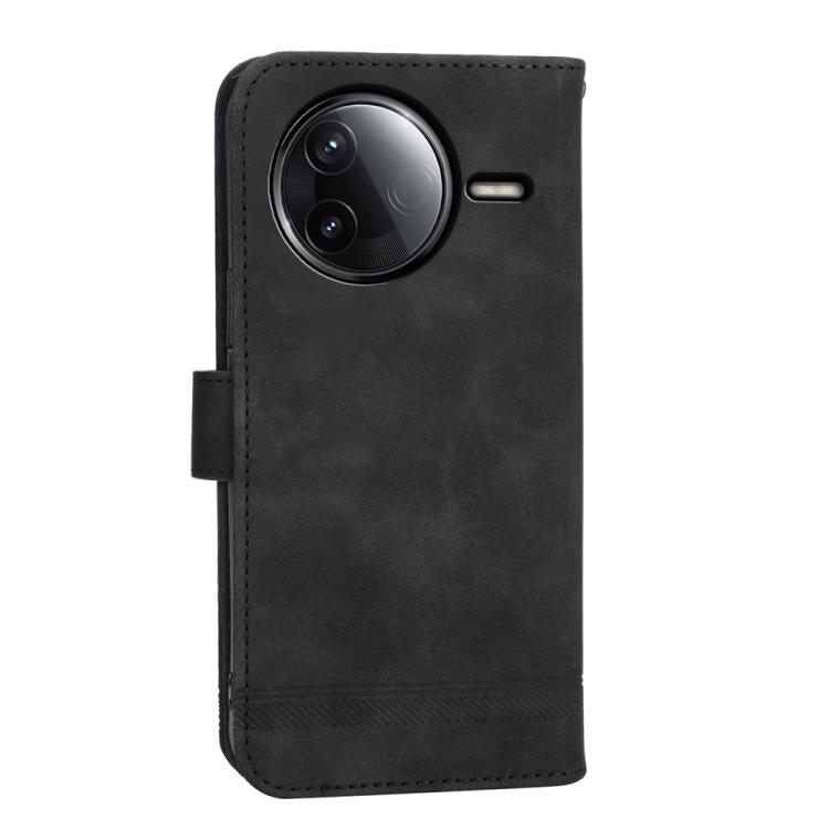 For Redmi K80 / K80 Pro Dierfeng Dream Line TPU Hybrid PU Leather Phone Case