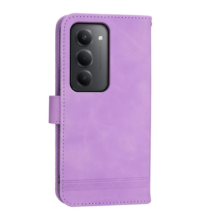 For Redmi 15 5G Global / 15 4G SEA 169.5mm Dierfeng Dream Line TPU Hybrid PU Leather Phone Case