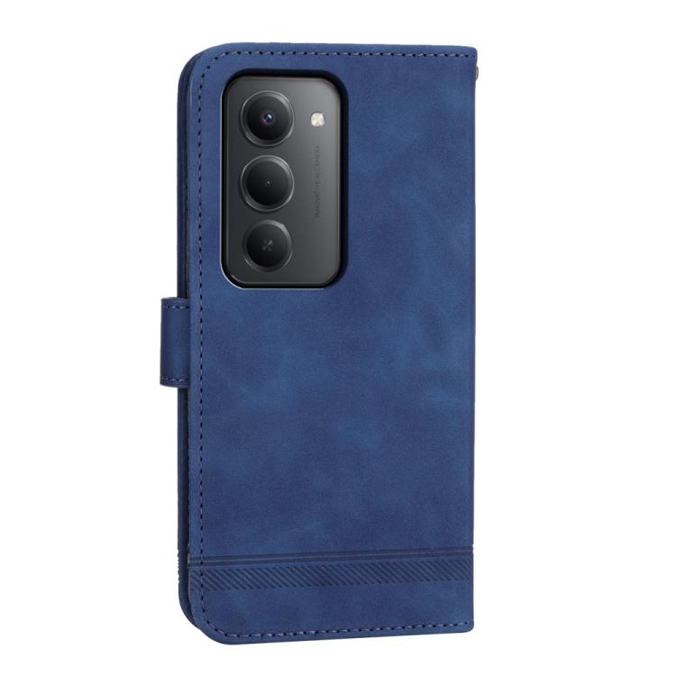 For Redmi 15 5G Global / 15 4G SEA 169.5mm Dierfeng Dream Line TPU Hybrid PU Leather Phone Case