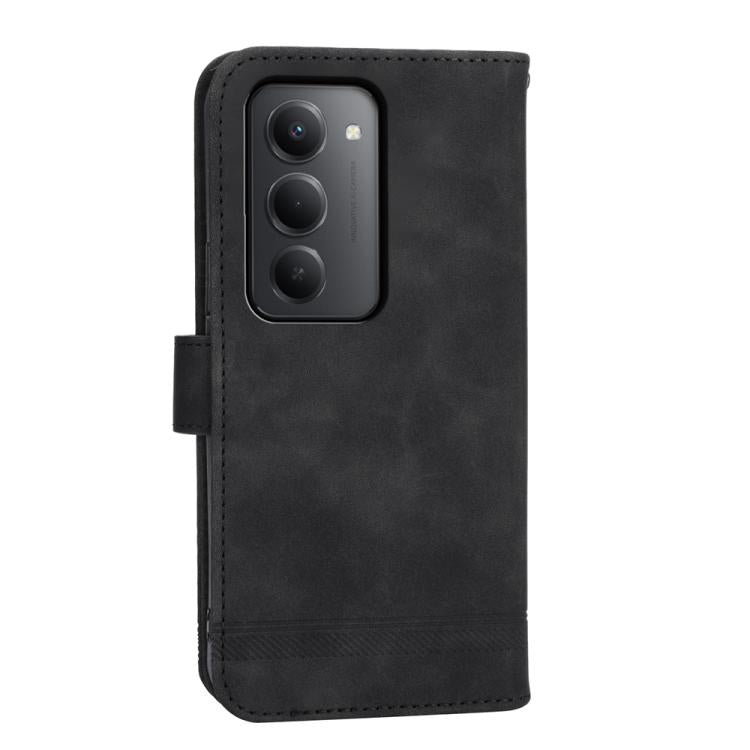 For Redmi 15 5G Global / 15 4G SEA 169.5mm Dierfeng Dream Line TPU Hybrid PU Leather Phone Case
