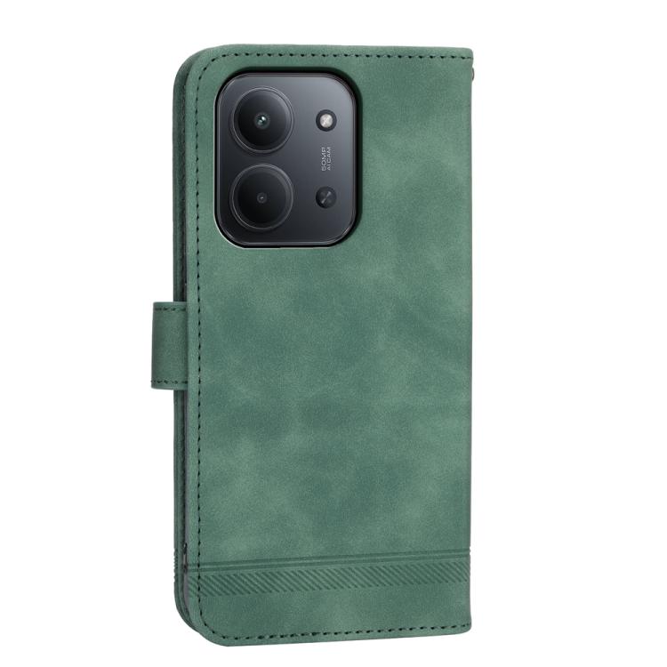 For Redmi 15C 5G / 4G Global 171mm / Poco C85 4G Dierfeng Dream Line TPU Hybrid PU Leather Phone Case