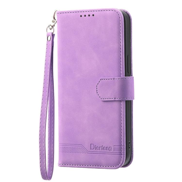 For Redmi 15C 5G / 4G EU 173mm / Poco C85 5G Dierfeng Dream Line TPU Hybrid PU Leather Phone Case