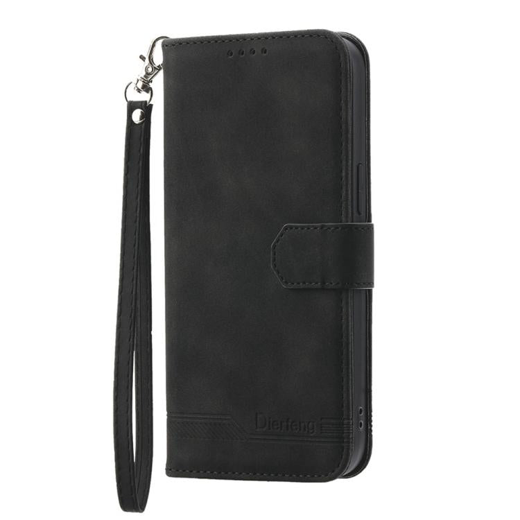 For Redmi 15C 5G / 4G EU 173mm / Poco C85 5G Dierfeng Dream Line TPU Hybrid PU Leather Phone Case