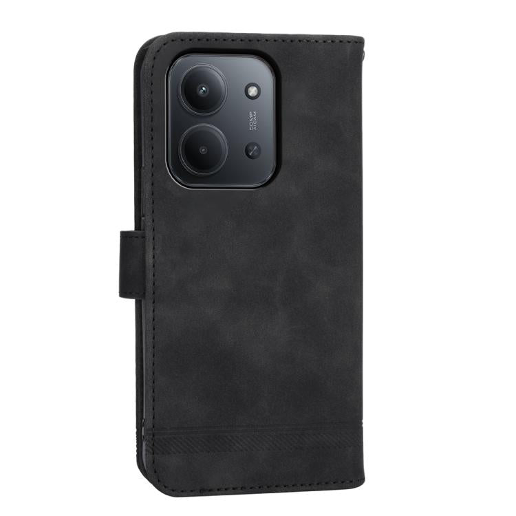 For Redmi 15C 5G / 4G EU 173mm / Poco C85 5G Dierfeng Dream Line TPU Hybrid PU Leather Phone Case