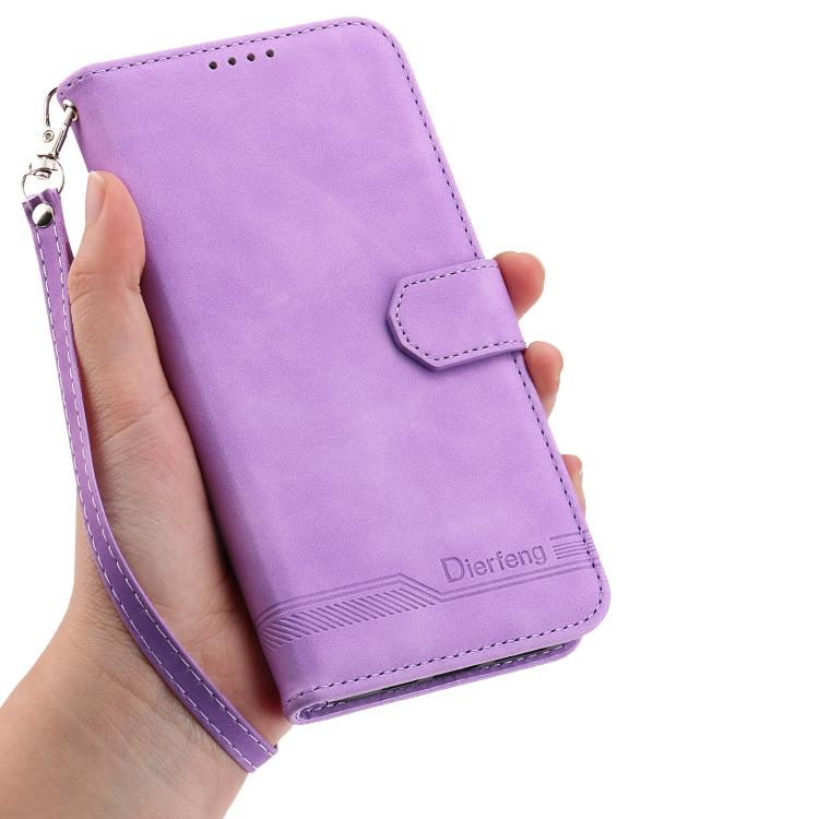 For Redmi Note 15 4G / 5G 164mm / Poco M8 5G Dierfeng Dream Line TPU Hybrid PU Leather Phone Case