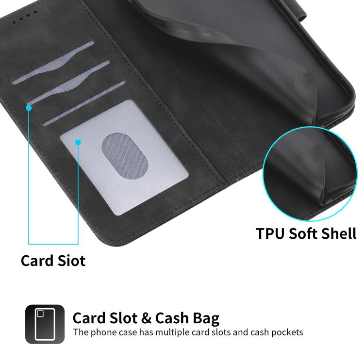 For Redmi Note 15 4G / 5G 164mm / Poco M8 5G Dierfeng Dream Line TPU Hybrid PU Leather Phone Case