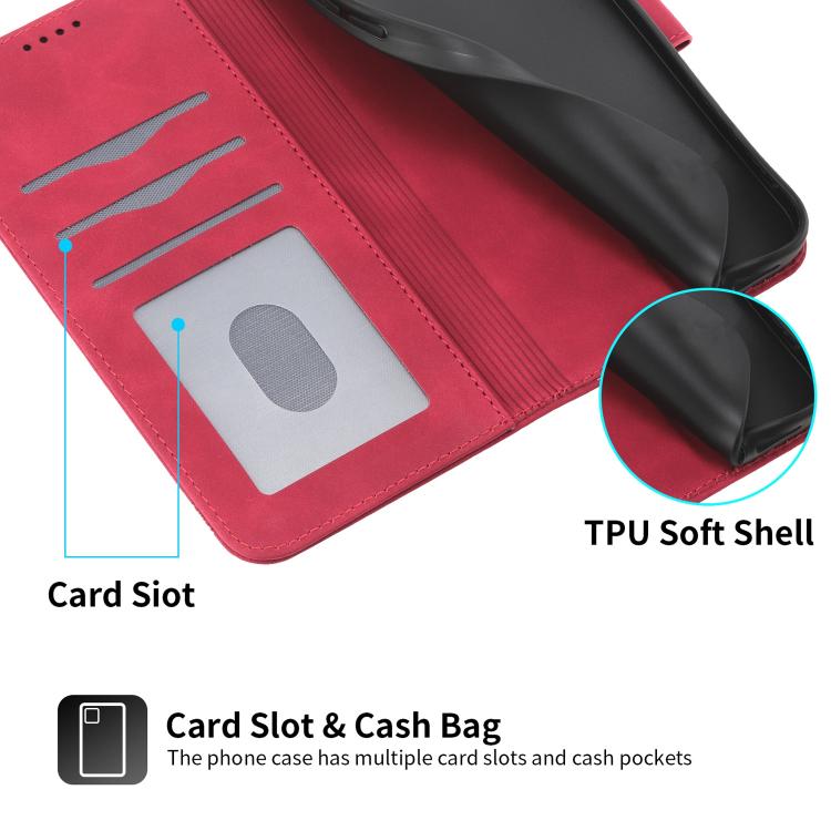 For Redmi Note 15 Pro 5G Global 163.6mm Dierfeng Dream Line TPU Hybrid PU Leather Phone Case