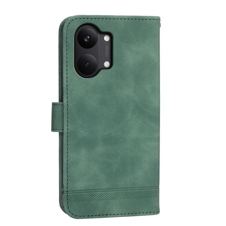 For Redmi Turbo 5 Max 5G / Poco X8 Pro Max 5G Dierfeng Dream Line TPU Hybrid PU Leather Phone Case