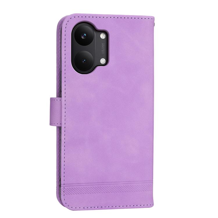 For Redmi Turbo 5 Max 5G / Poco X8 Pro Max 5G Dierfeng Dream Line TPU Hybrid PU Leather Phone Case