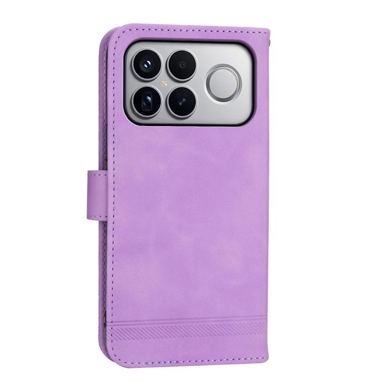 For Redmi K90 Pro Max / Poco F8 Ultra 5G Dierfeng Dream Line TPU Hybrid PU Leather Phone Case