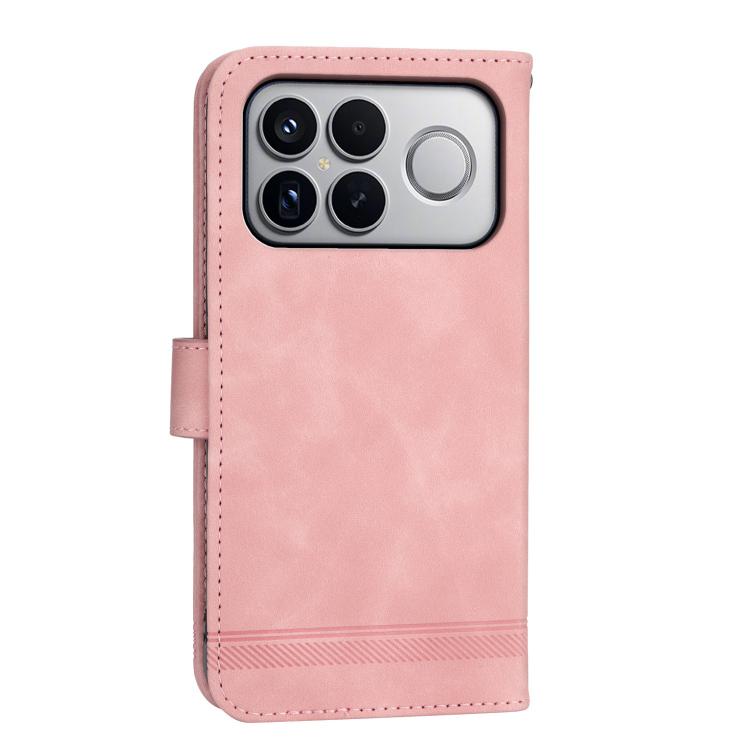For Redmi K90 Pro Max / Poco F8 Ultra 5G Dierfeng Dream Line TPU Hybrid PU Leather Phone Case