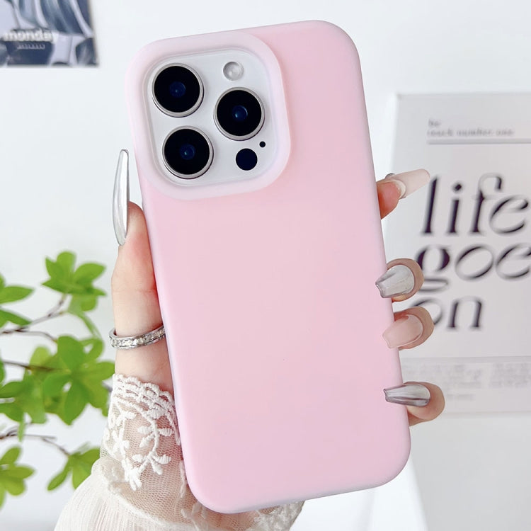 For iPhone 15 Pro PC Hybrid Liquid Silicone Jelly Phone Case
