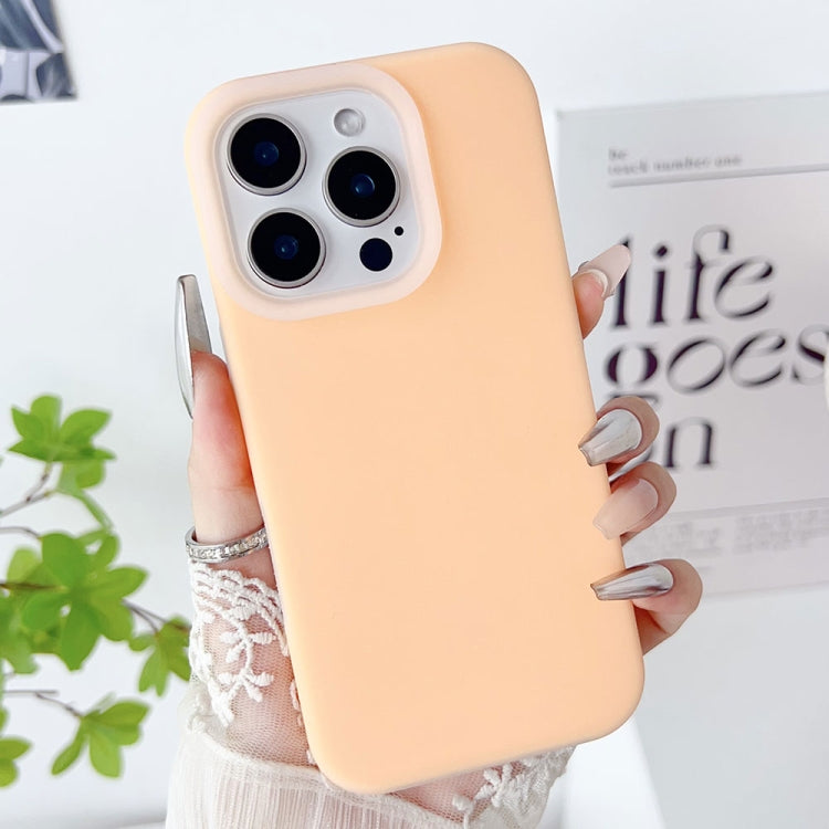 For iPhone 13 Pro Max PC Hybrid Liquid Silicone Jelly Phone Case