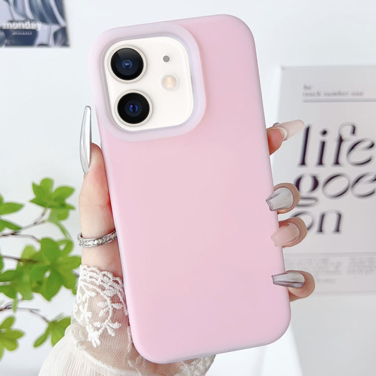 For iPhone 11 PC Hybrid Liquid Silicone Jelly Phone Case