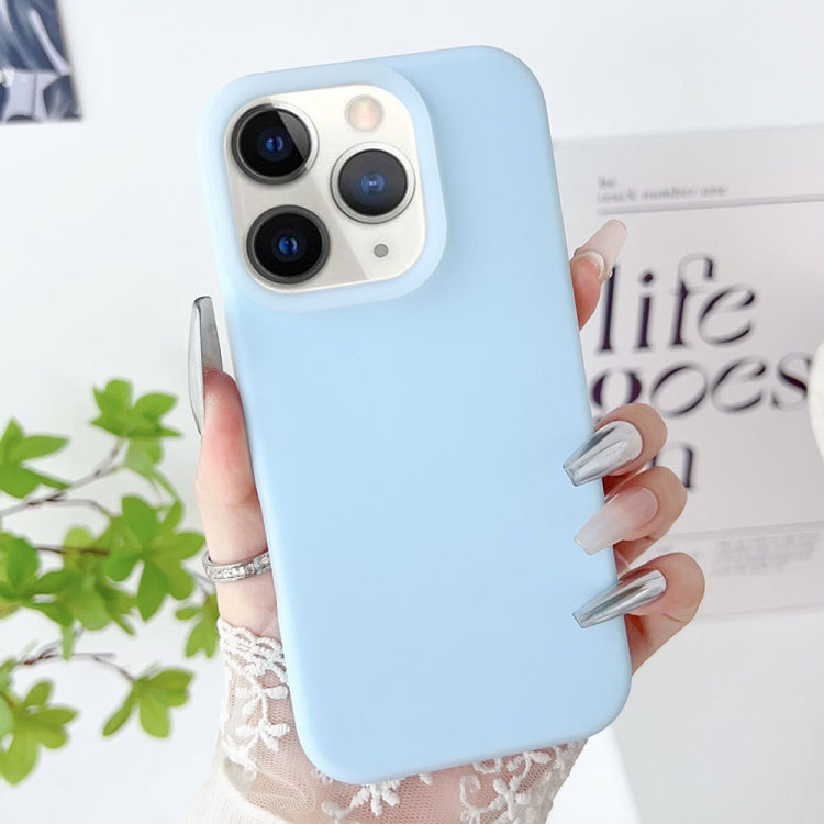 For iPhone 11 Pro PC Hybrid Liquid Silicone Jelly Phone Case