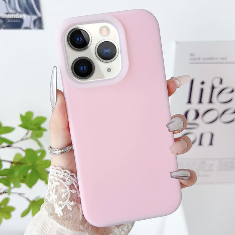 For iPhone 11 Pro PC Hybrid Liquid Silicone Jelly Phone Case