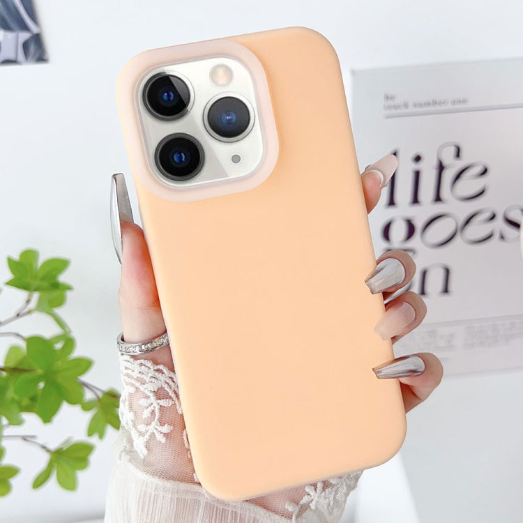 For iPhone 11 Pro PC Hybrid Liquid Silicone Jelly Phone Case