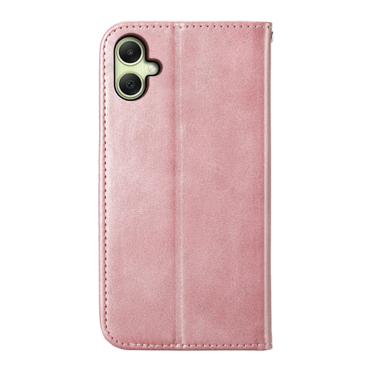 For Samsung Galaxy A06 4G / 5G / A07 4G Cubic Grid Calf Texture Magnetic Leather Phone Case