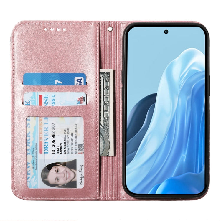 For Samsung Galaxy M35 Cubic Grid Calf Texture Magnetic Leather Phone Case